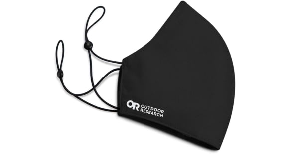 Outdoor Research Face Mask 25-Pack, Black, One Size, 2833030001222