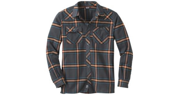 Outdoor Research Feedback Flannel Shirt - Men's, Storm Plaid, Medium, 2428621398007