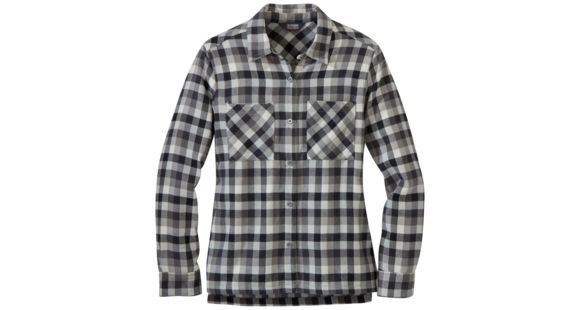 Outdoor Research Feedback Flannel Shirt - Women's, Storm Plaid, Extra Large, 2714921398009