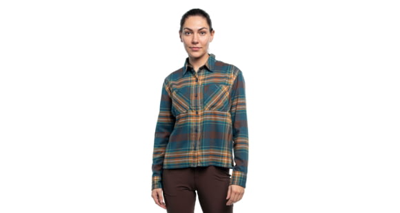 Outdoor Research Feedback Light Flannel Shirt - Women's, Harbor, Extra Small, 3001332447005