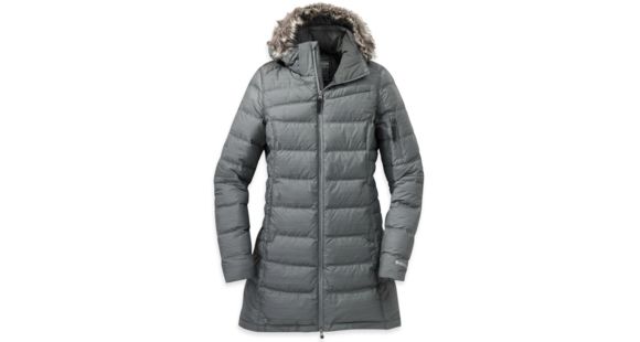 Outdoor Research Fernie Down Parka - Women's-Pewter-Medium, 321745