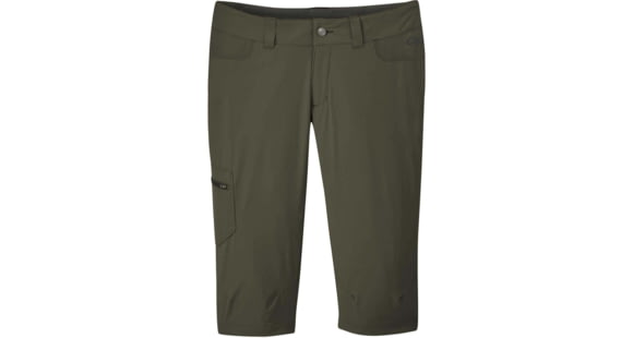 Outdoor Research Ferrosi Capris - Women's, 6 US, 17 in Inseam, Fatigue, 2691940740295