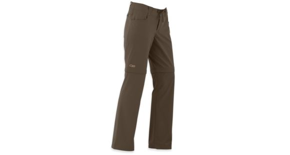 Outdoor Research Ferrosi Convertible Pants - Women's-Mushroom-Regular Inseam-4