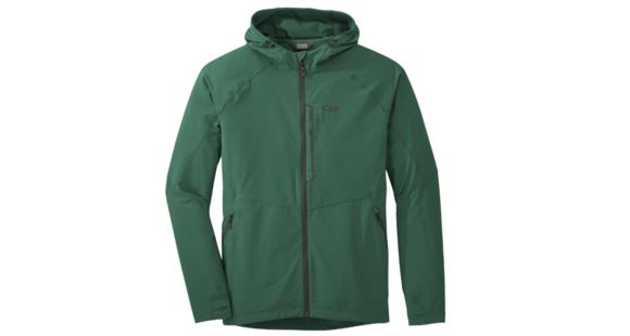 Outdoor Research Ferrosi Hooded Jacket - Men's, Hemlock, Medium, 2500940616007