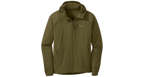 Outdoor Research Ferrosi Hoodie - Men's, Loden, Extra Large, 2691711943009