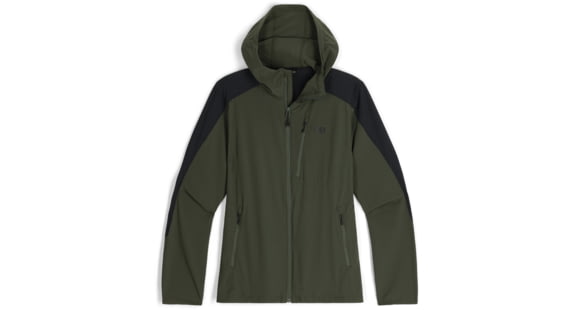 Outdoor Research Ferrosi Hoodie - Men's, Verde/Black, S, 2876172359006