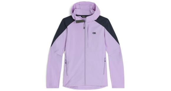 Outdoor Research Ferrosi Hoodie - Women's, Lavender/Naval Blue, XS, 2876242364005