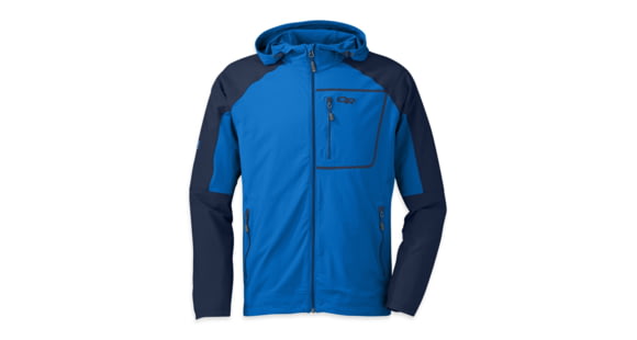 Outdoor Research Ferrosi Hoody - Men's-Glacier/Night-X-Large, 727602314396