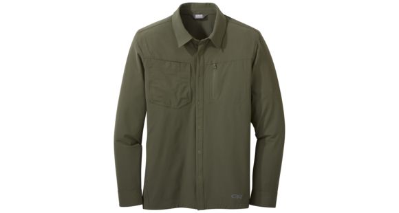 Outdoor Research Ferrosi Shirt Jacket - Men's, Fatigue, Medium, 2691730740007