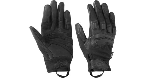 Outdoor Research Firemark Sensor Gloves - Men's, All Black, Small, 2527510111006