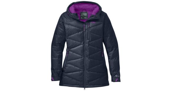Outdoor Research Floodlight Down Parka - Women's-Night/Ultraviolet-Medium, 412889