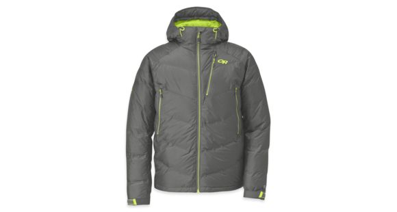 Outdoor Research Floodlight Jacket - Men's-Black/Charcoal-X-Large