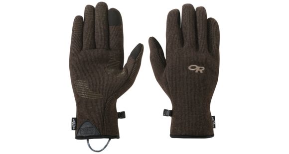 Outdoor Research Flurry Sensor Gloves - Men's, Earth, Large