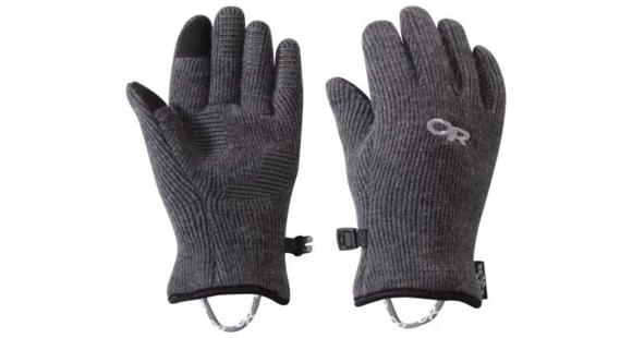 Outdoor Research Flurry Sensor Gloves - Women's, Charcoal, Small, 2448880890006