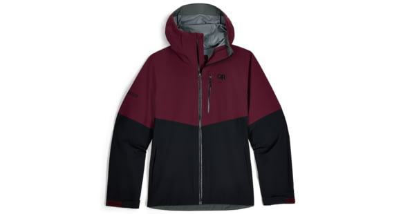 Outdoor Research Foray 3L Jacket - Men's, Winterberry/Black, Extra Large, 3220882942009