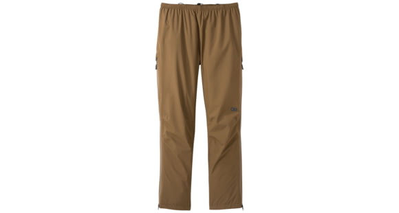 Outdoor Research Foray 3L Pants - Men's, Coyote, Short Inseam, Medium Waist, 3220890014233