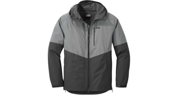 Outdoor Research Foray Jacket - Men's, Light Pewter/Storm, Large, 2794781606008