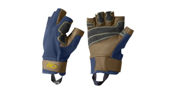 Outdoor Research Fossil Rock Gloves, Unisex, Dusk/Coyote, S, 264363-dusk/coyote-S