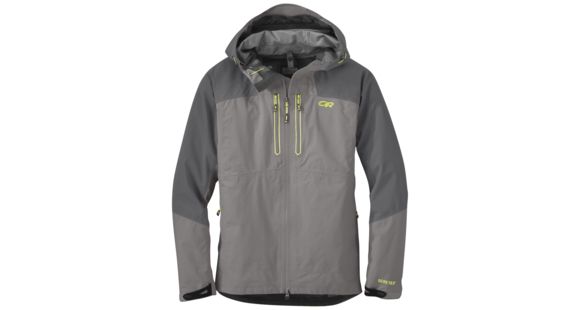 Outdoor Research Furio Jacket - Men's, Pewter/Charcoal, XL, 2429650045009