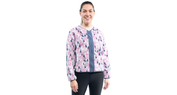 Outdoor Research Grayland Fleece Printed Jacket - Women's, Bone Print, Large, 3005342511008