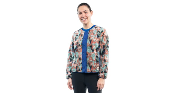 Outdoor Research Grayland Fleece Printed Jacket - Women's, Cinnamon Print, Large, 3005342527008