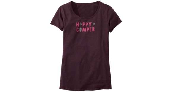 Outdoor Research Happy Camper Short Sleeve Tee - Women's-Pinot-Small