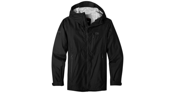 Outdoor Research Helium AscentShell Jacket - Men's, Black, Large, 2876140001-L
