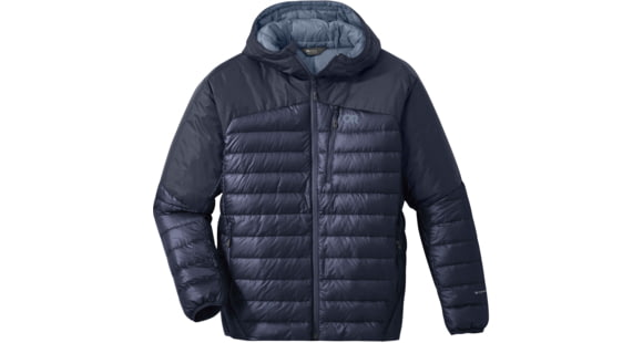 Outdoor Research Helium Down Hoodie - Men's, Naval Blue, Large, 2775721289008