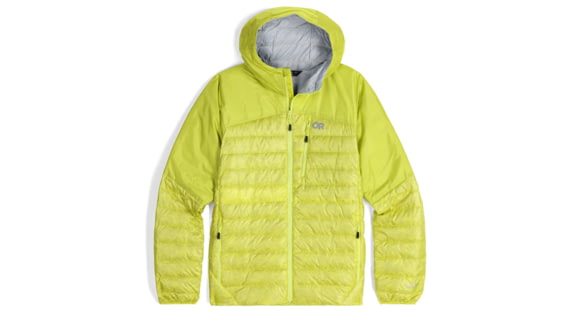 Outdoor Research Helium Down Hoodie - Mens, Sulphur, Extra Large, 2775721584009