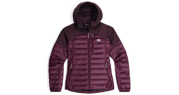 Outdoor Research Helium Down Hoodie - Women's, Amethyst, Medium, 2775910307007