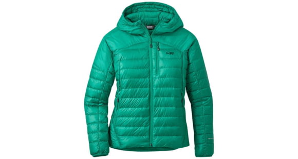 Outdoor Research Helium Down Hoodie - Women's, Jade, Small, 2775910715006