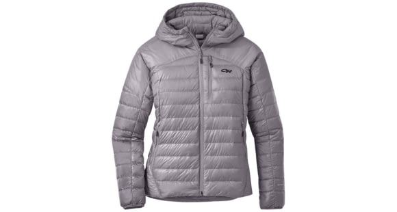 Outdoor Research Helium Down Hoodie - Women's, Moonstone, Extra Small, 2775911781005