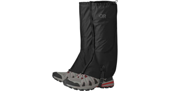 Outdoor Research Helium Gaiters - Men's, Black, Medium, 2798640001007