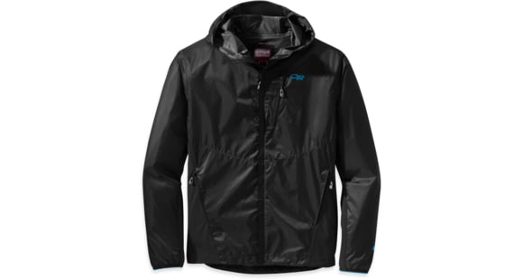 Outdoor Research Helium Hybrid Hooded Jacket - Men's-Black-Large