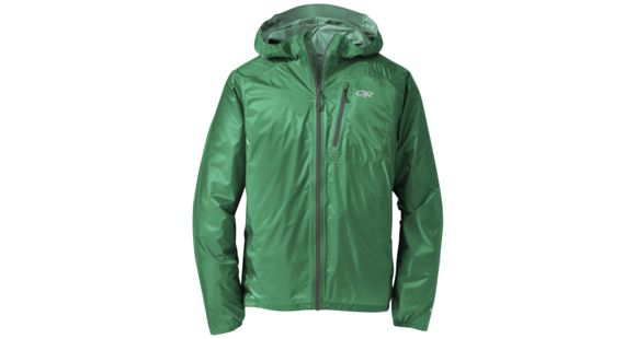 Outdoor Research Helium II Jacket, Men's, Aloe/Charcoal, L, 242969-aloe/charcoal-L