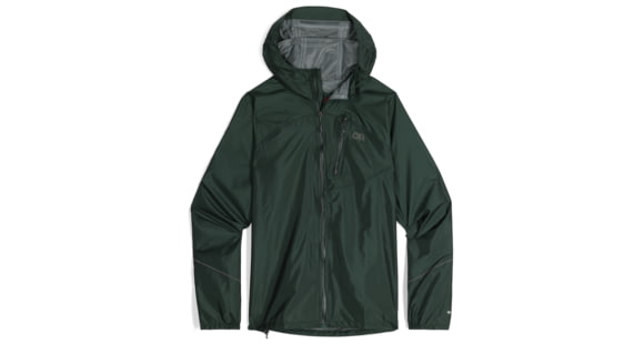 Outdoor Research Helium Rain Jacket - Men's, Grove, Small, 2753862445006