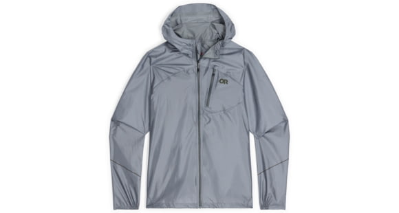 Outdoor Research Helium Rain Jacket - Mens, Slate, Extra Large, 2753860930009