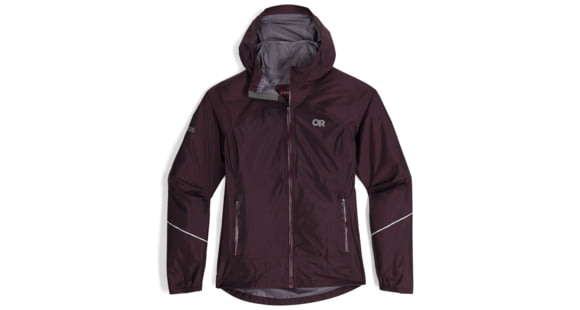 Outdoor Research Helium Rain Jacket - Women's, Amethyst, Extra Small, 3224050307005