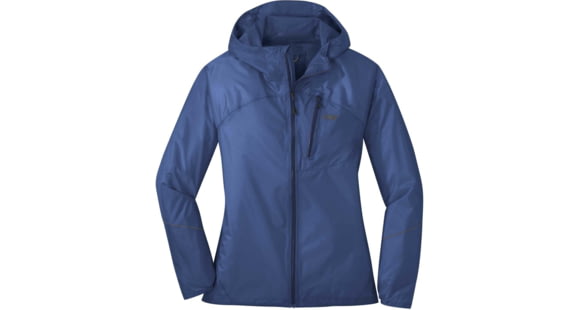 Outdoor Research Helium Rain Jacket - Women's, Chambray, Small, 2753881783006