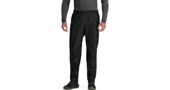 Outdoor Research Helium Rain Pants - Men's, Black, M-Short, 3224030001233