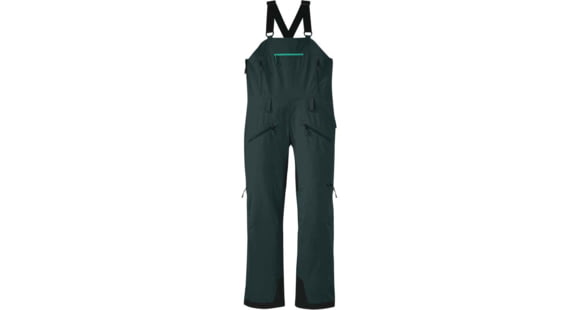 Outdoor Research Hemispheres Bibs - Women's, Fir, Extra Large, 2680931858009