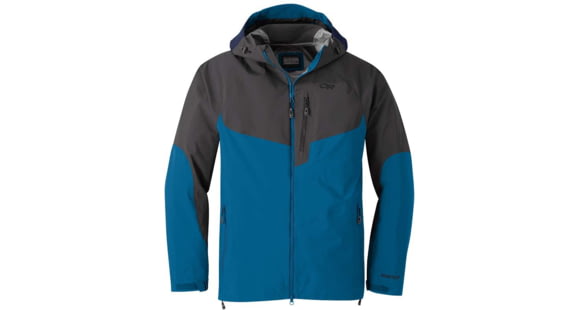 Outdoor Research Hemispheres Jacket - Men's, Cascade/Storm, Medium, 2680731914007