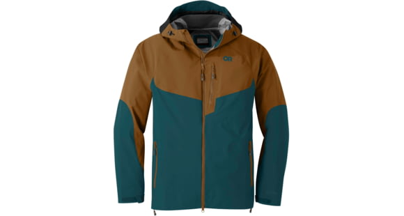Outdoor Research Hemispheres Jacket - Men's, Treeline/Saddle, Medium, 2680732065007
