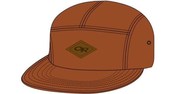 Outdoor Research High 5 Panel Cap, Umber, One Size, 2786321778222