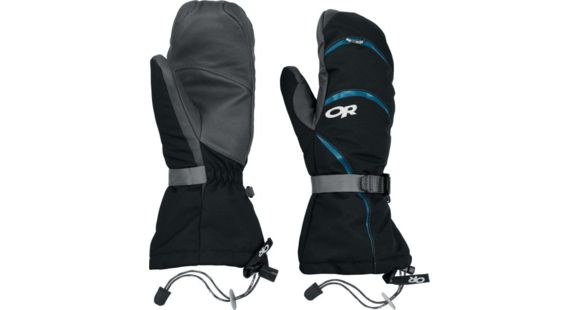 Outdoor Research Highcamp Mitts - Women's-Black-Black-Small