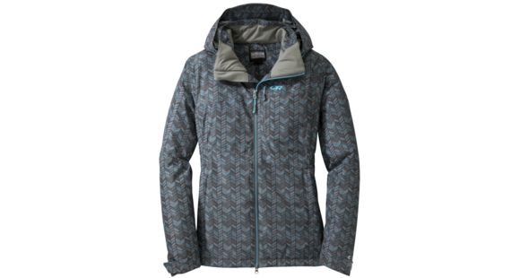 Outdoor Research Igneo Jacket - Women's-Pewter Print-Large, 413042