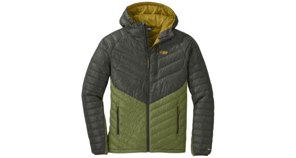 Outdoor Research Illuminate Down Hoody - Men's, Forest/Seaweed, Small, 2680871600006