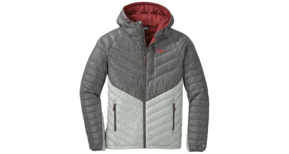 Outdoor Research Illuminate Down Hoody - Men's, Pewter/Alloy, Small, 2680870042006