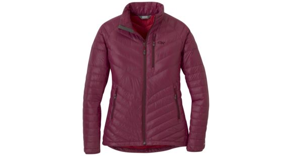 Outdoor Research Illuminate Down Jacket - Women's, Garnet, Extra Large, 2681091295009