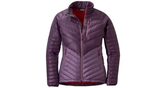 Outdoor Research Illuminate Down Jacket - Women's, Pacific Plum/Amethyst, L, 2681091367008